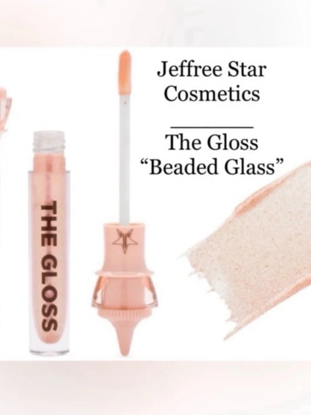 Jeffree Star The Gloss Lip Gloss - Rose Champagne Shimmer